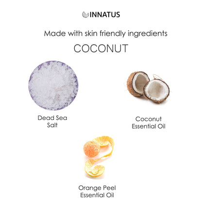 Dead sea Coconut bath salt soak with 21 minerals