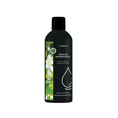 Natural dead sea magnesium cedarwood and neroli oil