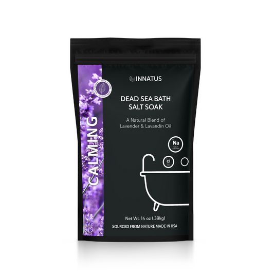 Dead sea Calming bath salt soak with 21 minerals