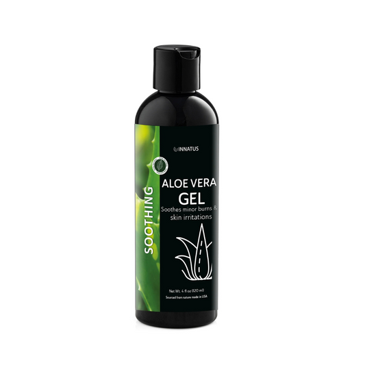 Natural Soothing Aloe Vera Gel For Burns & Skin Irritations