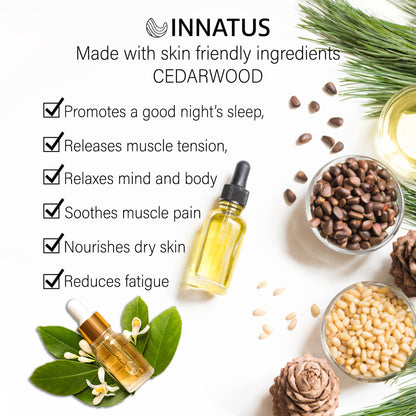 Natural dead sea magnesium cedarwood and neroli oil